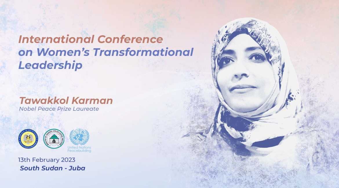 Tavakkol Karman Birleşmiş Milletler'in Davetlisi Olarak Juba'da Düzenlenen Uluslararası Bir Konferansa Katılıyor